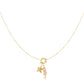 Ketting Krab DIY RVS goud