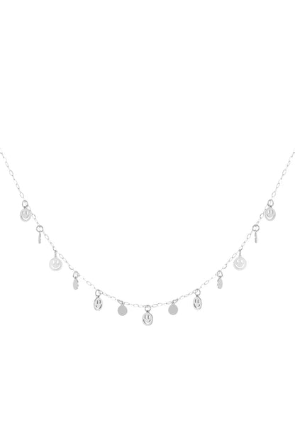 Ketting Smile & Shine RVS Zilver