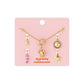 Ketting Turtle DIY RVS goud