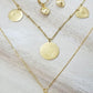 Ketting locked in love RVS goud