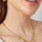 Ketting palm possession bedelketting RVS goud