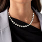 Ketting simple coin RVS zilver