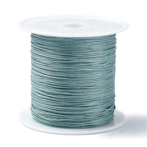 Macramé draad 0.4mm Cadet Blue
