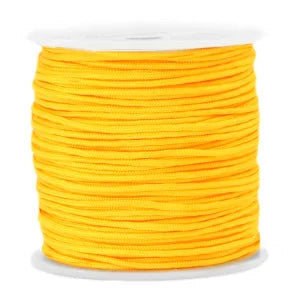 Macramé draad 1.5mm Marigold cheer yellow