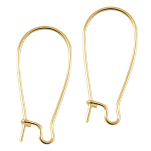 Metalen oorbellen hangers goud