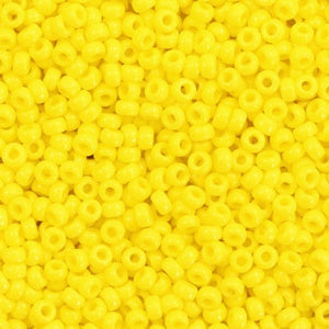 Miyuki rocailles 11/0 Opaque yellow