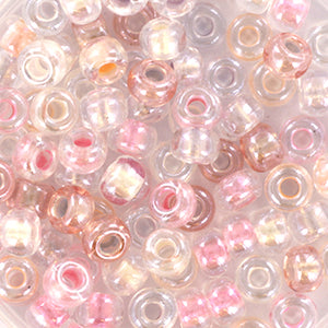 Miyuki rocailles 6/0 Shiny Diamond Mix