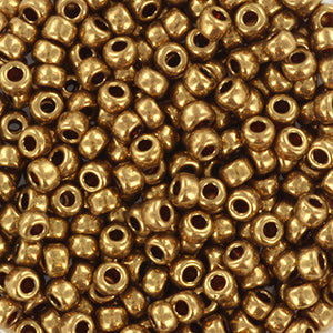 Miyuki rocailles 8/0 Metallic light bronze 457L