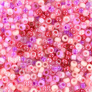Miyuki rocailles 8/0 Mix Candyfloss pink