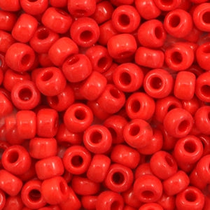 Miyuki rocailles 8/0 Opaque red