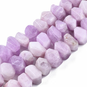 Natuurlijke kraal Kunzite purple stone nugget