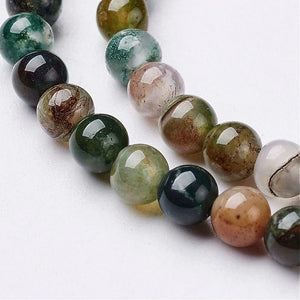 Natuursteen kralen Indian Agaat 4mm