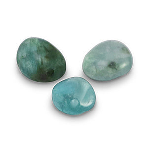 Natuursteen kralen fluorapatiet Blue