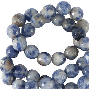 Natuursteen kralen 8mm Dark Blue