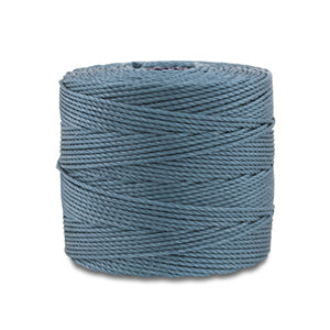 Nylon S-Lon draad 0.6mm Dark blue grey
