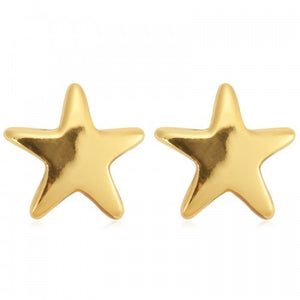 Oorbellen stars goud