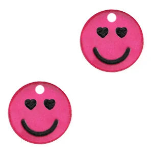 Plexx bedels smiley hearts Magenta pink