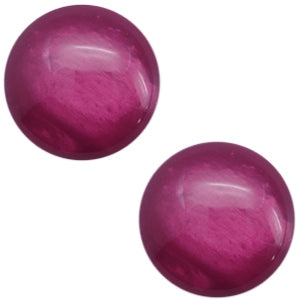 Polaris cabochon 20mm Mosso shiny Ruby purple