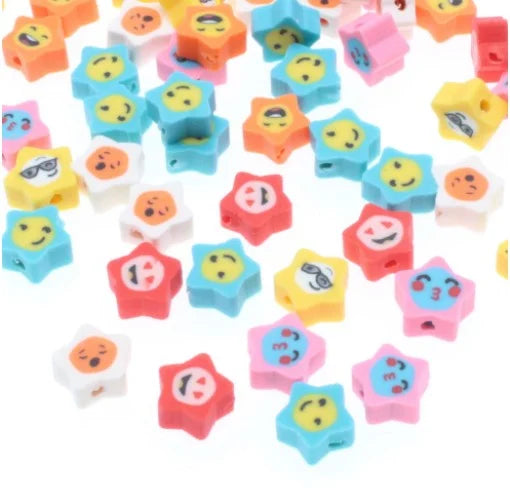 Katsuki kralen emoji ster mix 10x - Kralenwinkel Albertien Katsuki kralen emoji ster mix 10x - Kralenwinkel Albertien