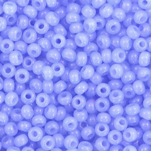 Preciosa Rocailles labaster solgel dyed-provence blue 3mm