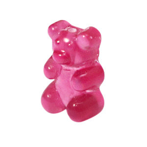 Resin kralen gummy bear Pink