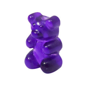 Resin kralen gummy bear Purple