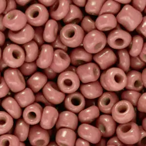 Rocailles Deep Terracotta Red 4mm