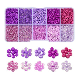 Rocailles Purple 2mm box - Maak je eigen unieke sieraden!