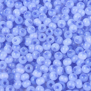 Rocailles cat eye medium purple 4mm