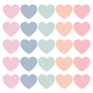 SOW & GROW Hearts cadeaustickers pastel