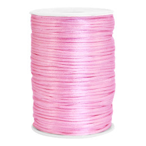Satijn draad 2.5mm Light pink