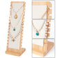 Sieraad display voor ketting hout