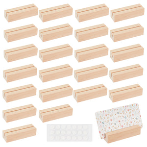 Sieraden display kaarten blokje hout