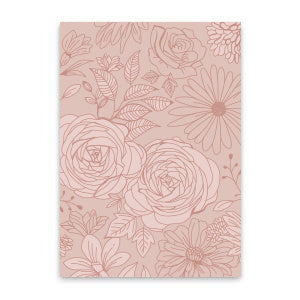 Sieraden kaartjes bloemetjes Antique pink