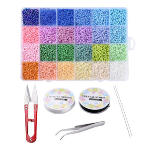 Starterpakket voor het maken van sieraden met rocailles - Maak je eigen unieke sieraden!