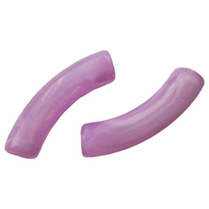 Curved Tube Kraal Imi Gemstone Violet